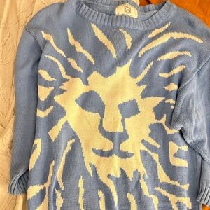 Iconic 80s Anne Klein Sadimara Lion Sweater